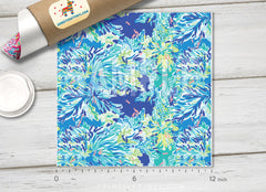 Lilly Inspired  Pattern Adhesive Vinyl L0106