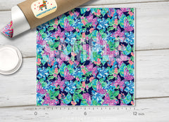 Lilly Inspired  Pattern Adhesive Vinyl L147