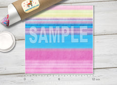 Ombre Gradient Striped Adhesive Vinyl 1540