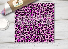 Pink Leopard Pattern Adhesive Vinyl 961