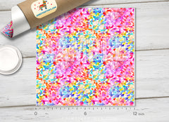Abstract Watercolor Splash Adhesive Vinyl 1384 - Donkey Craft Vinyl