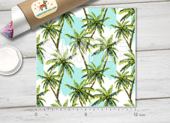 Palm Trees Pattern Adhesive Vinyl 989