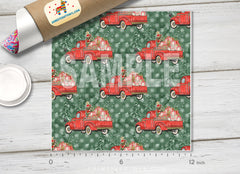 Christmas Patterned Adhesive Vinyl X119