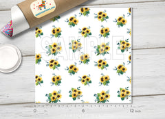 Sunflower Pattern HTV 1575