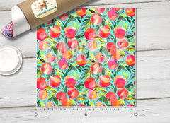 Fruit Peach Adhesive Vinyl 1235