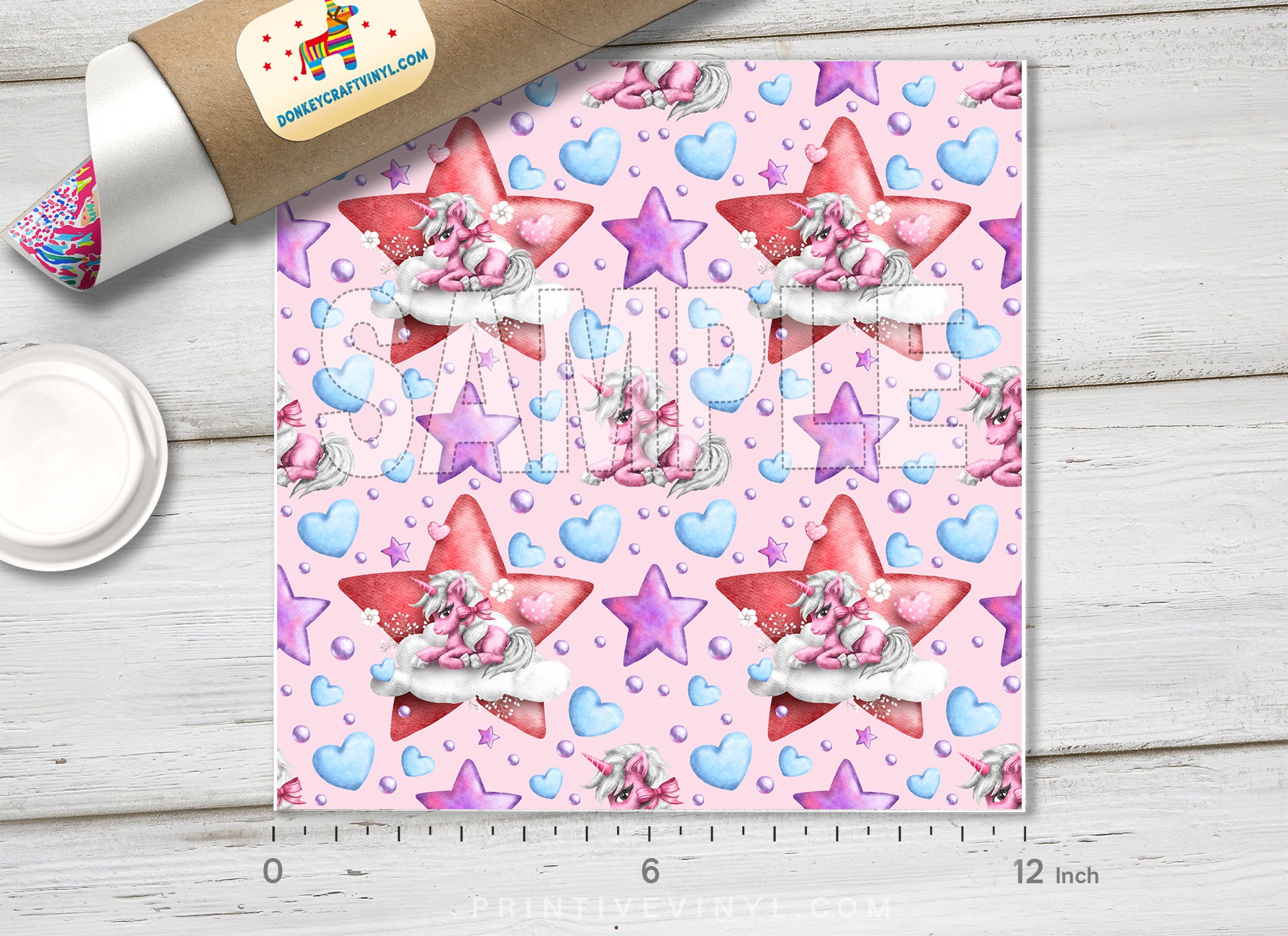 Unicorn Dreams Pattern HTV 1583