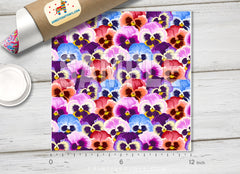 Floral Pattern Adhesive Vinyl 672