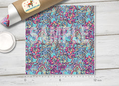 Lilly Inspired bait and switch Pattern Adhesive Vinyl L065