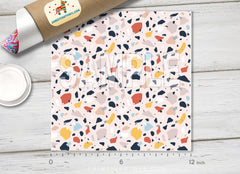 Modern Pastel Terrazzo Adhesive Vinyl 1357 - Donkey Craft Vinyl