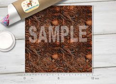 Western Tooled Leather Adhesive Vinyl 1608