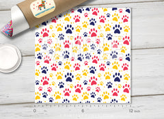 Dog Paw Pattern Adhesive Vinyl 823