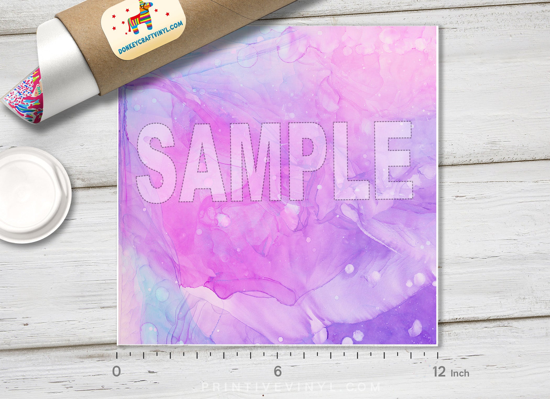 Abstract Gradient Patterned Adhesive Vinyl 893
