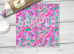Lilly Inspired  Pattern Adhesive Vinyl L125