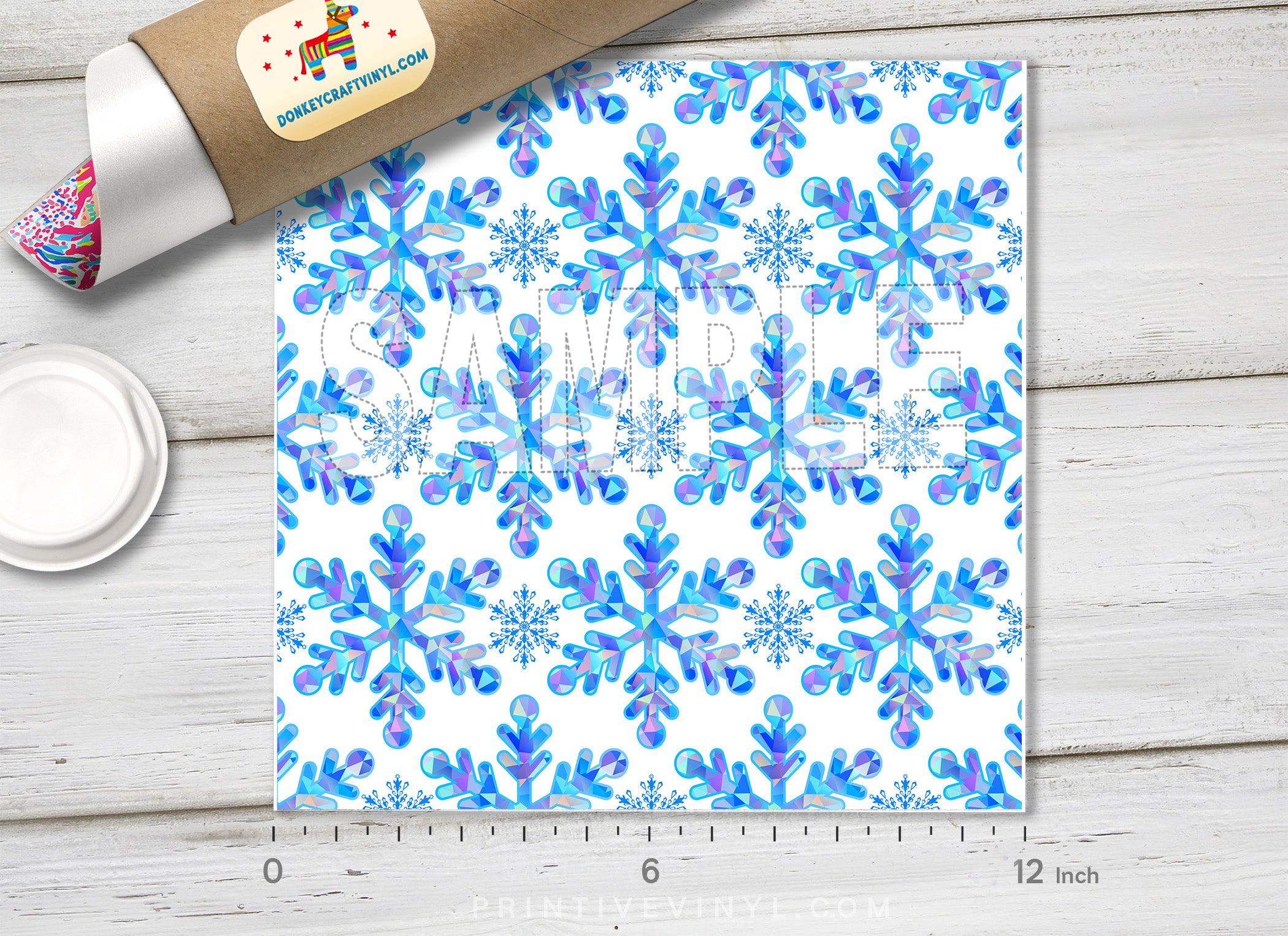 Snowflakes Adhesive Vinyl 1041