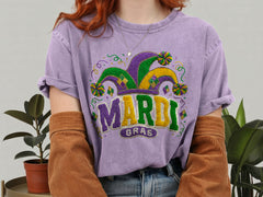 Mardi Gras DTF Transfer, Ready to Press DTF657