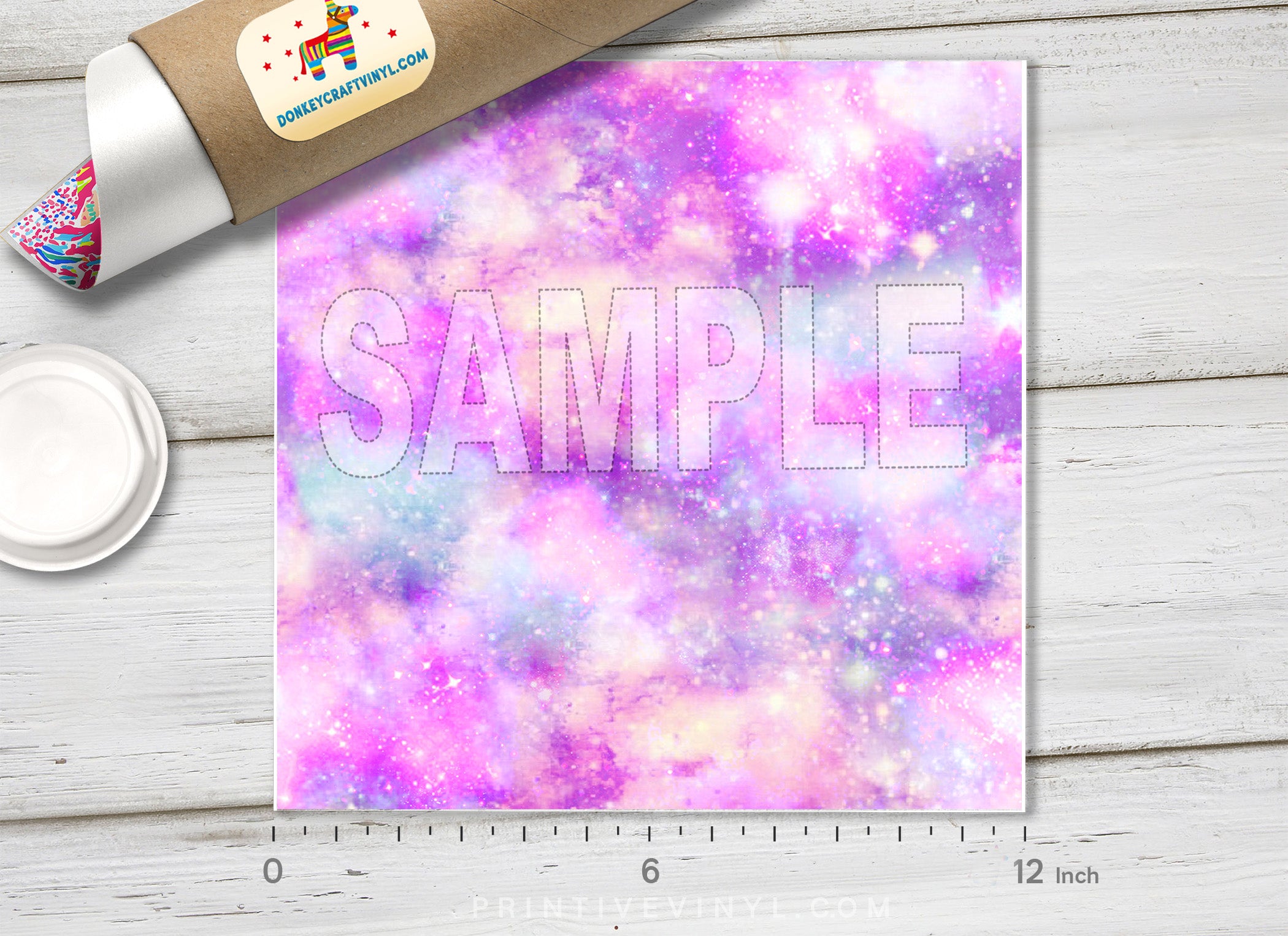 Galaxy Nebula Patterned Adhesive Vinyl 874