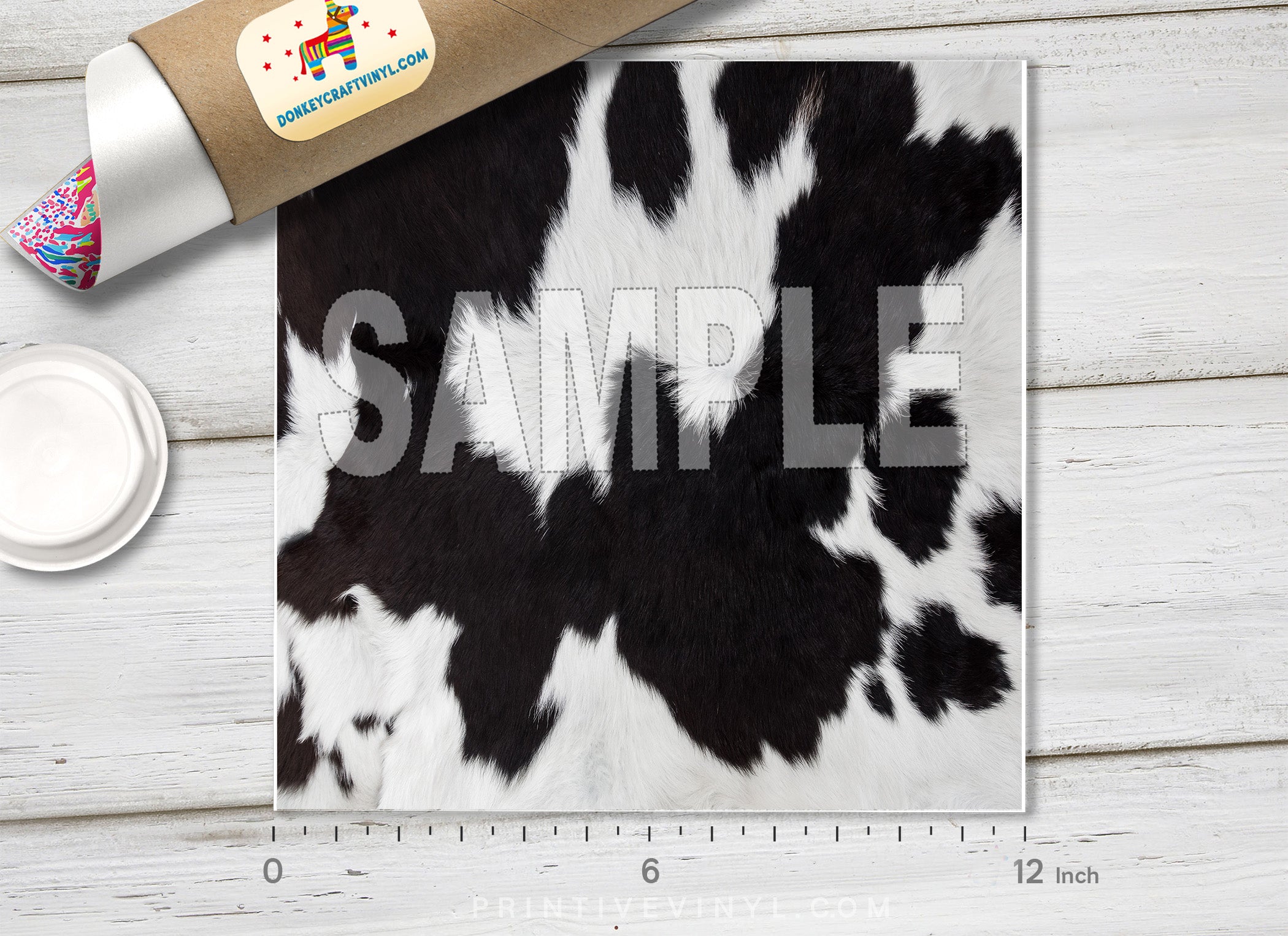 Cowhide Patterned HTV 775