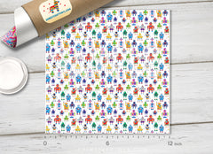 Retro Toy Robot Adhesive Vinyl 1483 - Donkey Craft Vinyl