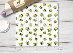 Sunflower Pattern HTV 1575