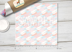 Pastel  Brushstroke Adhesive Vinyl 1375 - Donkey Craft Vinyl