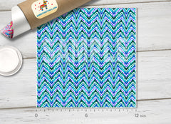 Ethnic Chevron Adhesive Vinyl 1222