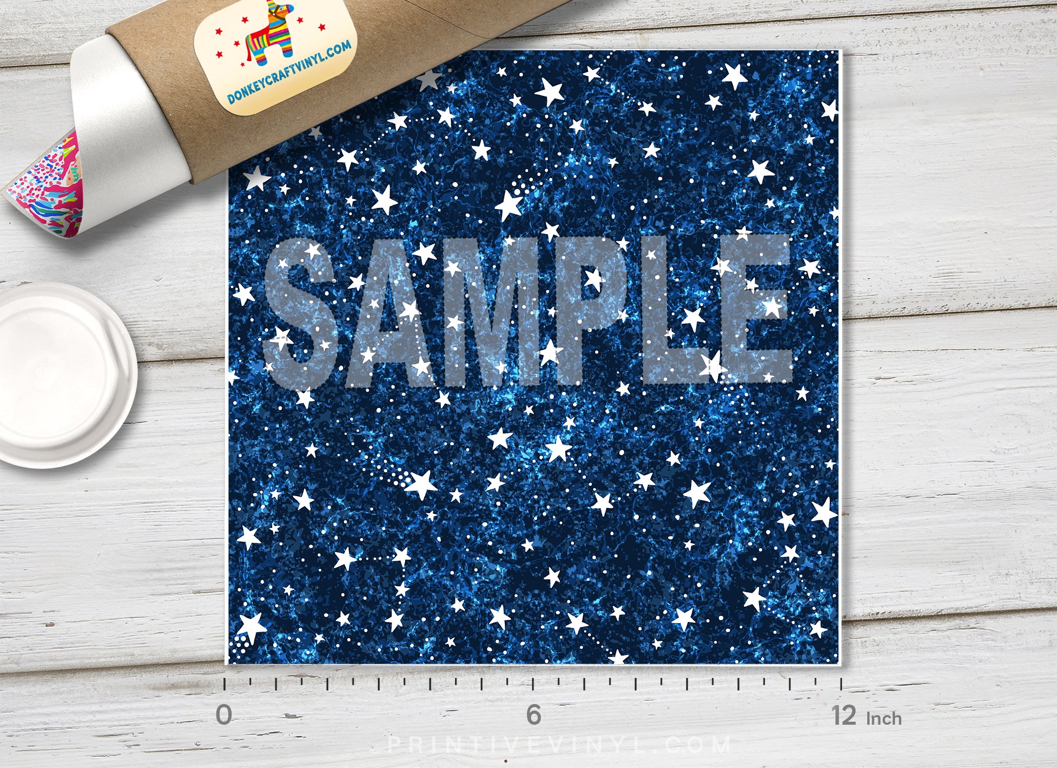 Space Galaxy & Doodle Planets HTV 1497 - Donkey Craft Vinyl