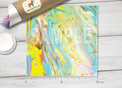 Liquid Marble Abstract Pattern Adhesive Vinyl 1454 - Donkey Craft Vinyl