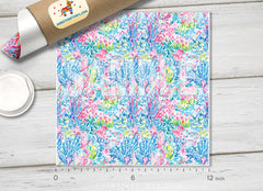 Lilly Inspired Floral Patterned HTV L144