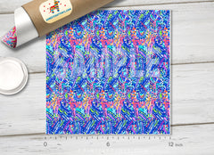 Lilly Inspired  Pattern Adhesive Vinyl L085