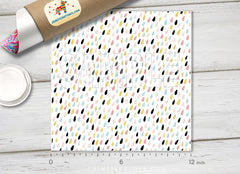 Pastel Raindrop HTV 1491 - Donkey Craft Vinyl