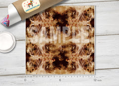 Coffee Latte, Cappuccino Patterned HTV 1252