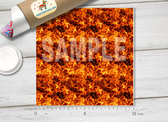 Fire Pattern Adhesive Vinyl 988