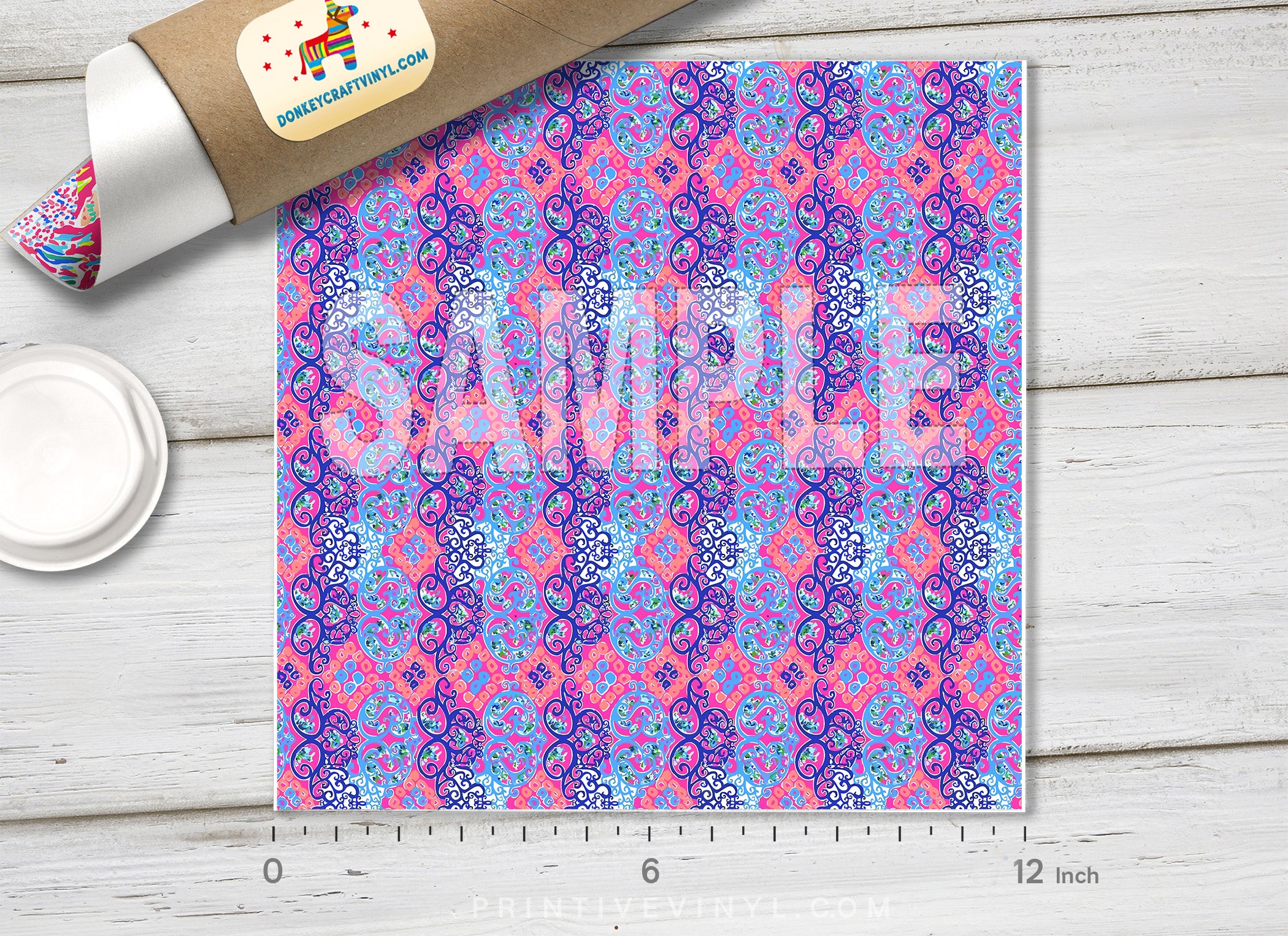 Lilly inspired Shake it up Patterned HTV L071