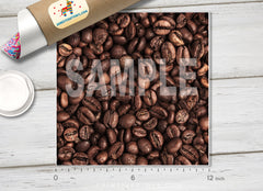 Coffee Beans Patterned Adhesive Vinyl 751