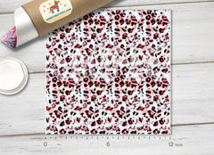 Leopard Print Adhesive Vinyl 1317 - Donkey Craft Vinyl