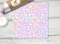 Pink Daisy Floral Adhesive Vinyl 1601
