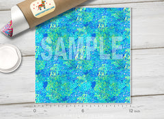 Lilly Inspired Lagoon Pattern Adhesive Vinyl L032