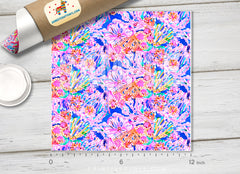 Lilly Inspired  Pattern Adhesive Vinyl L087