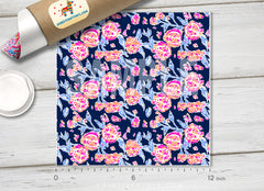 Lilly Inspired  Pattern Adhesive Vinyl L079