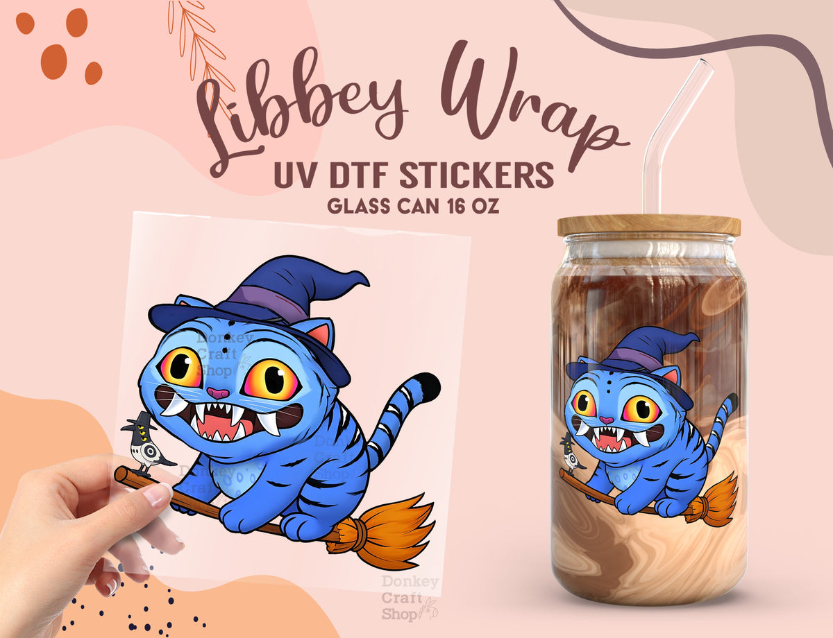 Saja Boys Kpop UV DTF Libbey Wrap | 16oz Glass Cup Sticker UV183