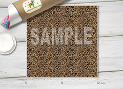 Leopard Patterned Adhesive Vinyl 747