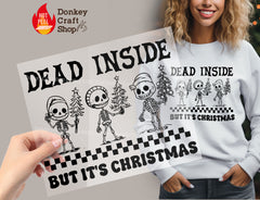 Christmas DTF Transfer for T-shirts, Hoodies, Heat Transfer, Ready for Press Heat Press Transfers DTF209