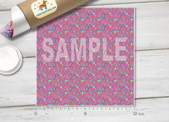 Lilly Inspired Paisely Pattern Adhesive Vinyl L013