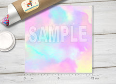 Abstract Colorful Ombre Patterned Adhesive Vinyl 873
