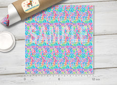 Lilly Inspired Sparkling sands Pattern Adhesive Vinyl L069