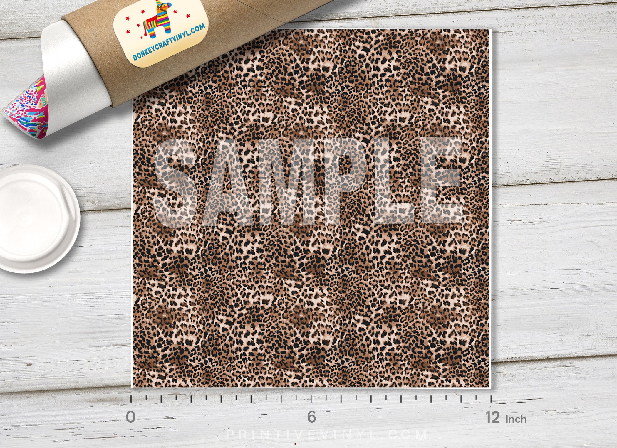 Leopard Adhesive Vinyl 1078