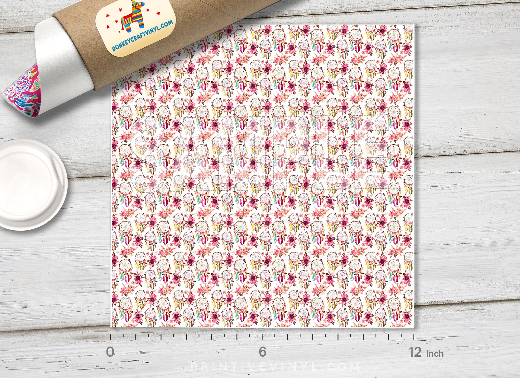 Dreamcatcher Adhesive Vinyl 1433 - Donkey Craft Vinyl