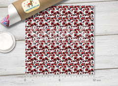 Vampire Red Eyes Patterned Adhesive Vinyl H064