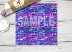 Mermaid sequined Adhesive Vinyl 1085