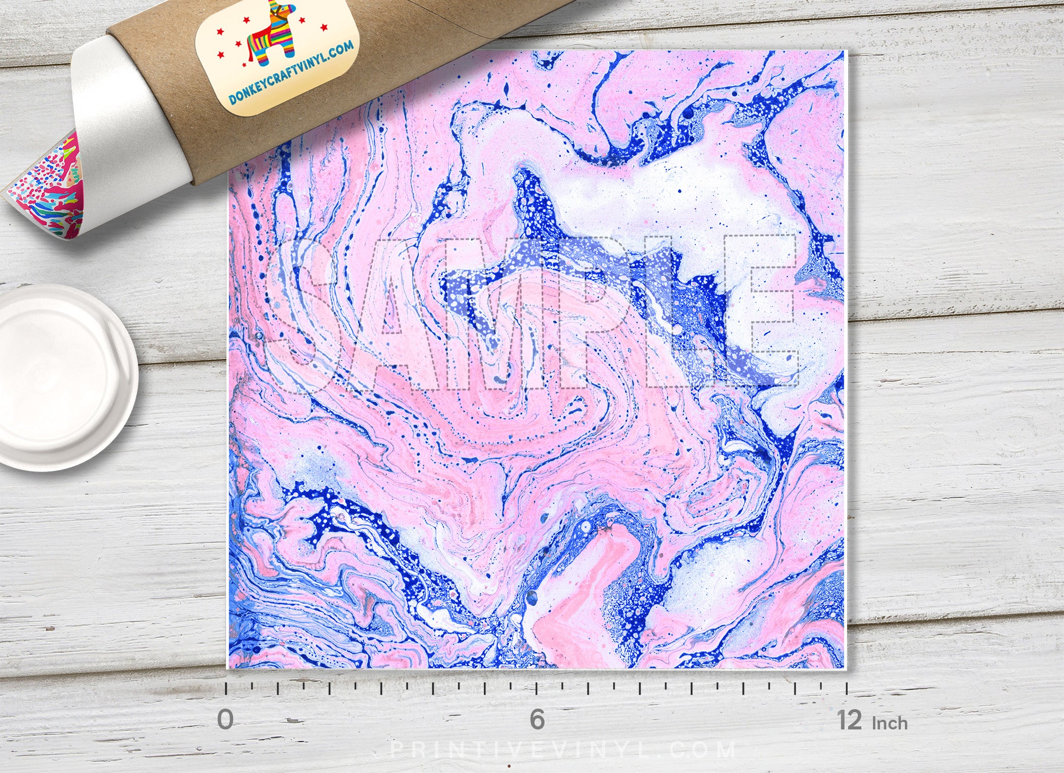 Abstract Marble Adhesive Vinyl 1020